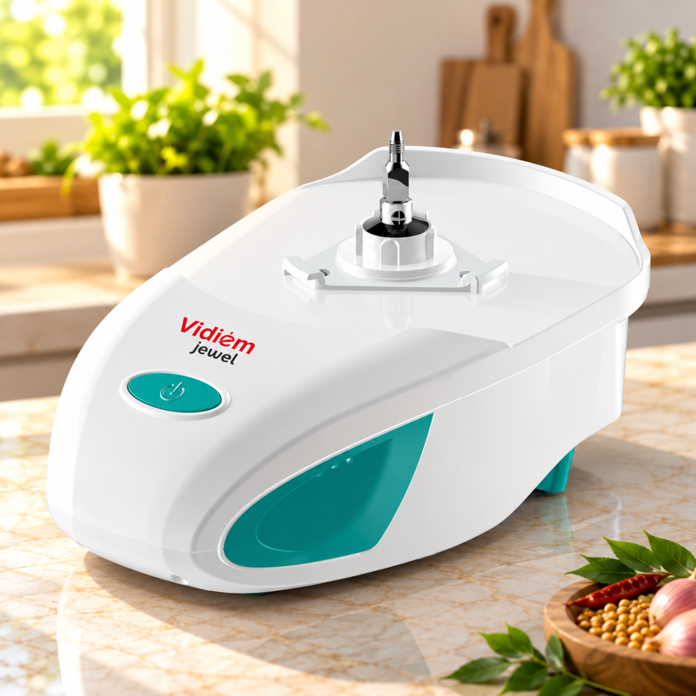 Vidiem JEWEL ST 2L Table Top Wet Grinder | 90W Direct Drive Motor - Image 10